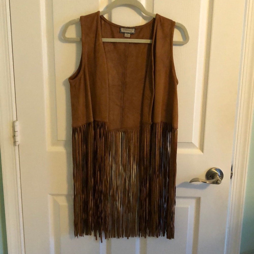 Ethereal Suede Vest